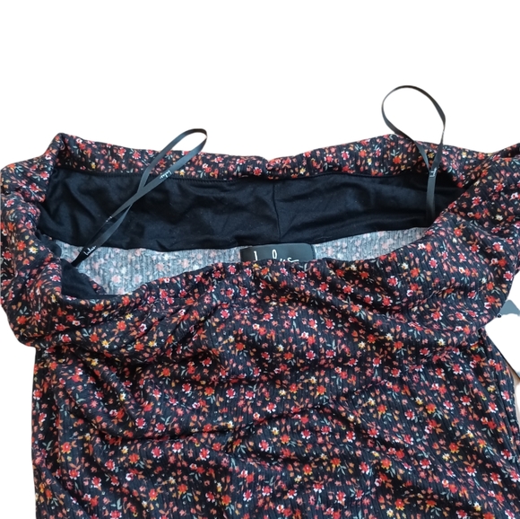 Lulus Top Bodusuit Ribbed Off the Shoulder - Picture 11 of 13